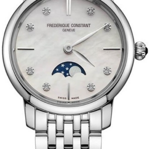 Frederique Constant Slimline Moonphase - FC-206MPWD1S6B